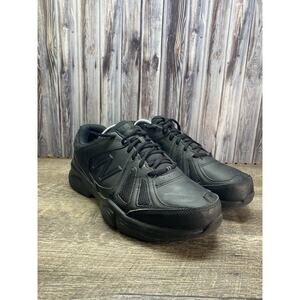 New Balance 519 v1 Walking Shoes Sneakers Mens Size 9.5 4E Black Leather Lace Up